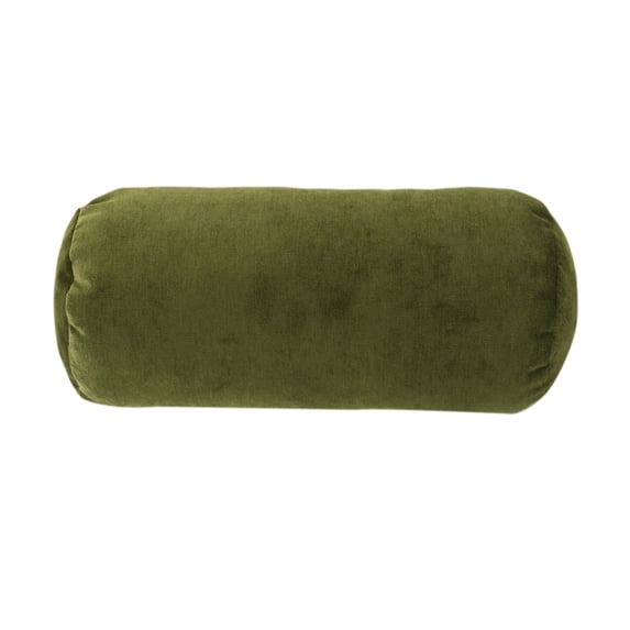 Majestic Home Goods Decorative Villa Fern Round Bolster Pillow