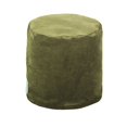 thumbnail image 1 of Majestic Home Goods Decorative Villa Fern Small Pouf Ottoman, 1 of 6