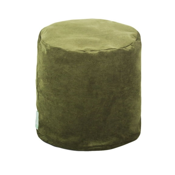 Majestic Home Goods Decorative Villa Fern Small Pouf Ottoman
