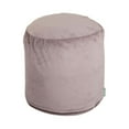 thumbnail image 1 of Majestic Home Goods Faux Suede Indoor Ottoman Pouf, 1 of 6