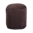 thumbnail image 1 of Majestic Home Goods Faux Suede Indoor Ottoman Pouf, 1 of 6