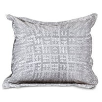 Majestic Home Goods Floor Pillow Towers Gray