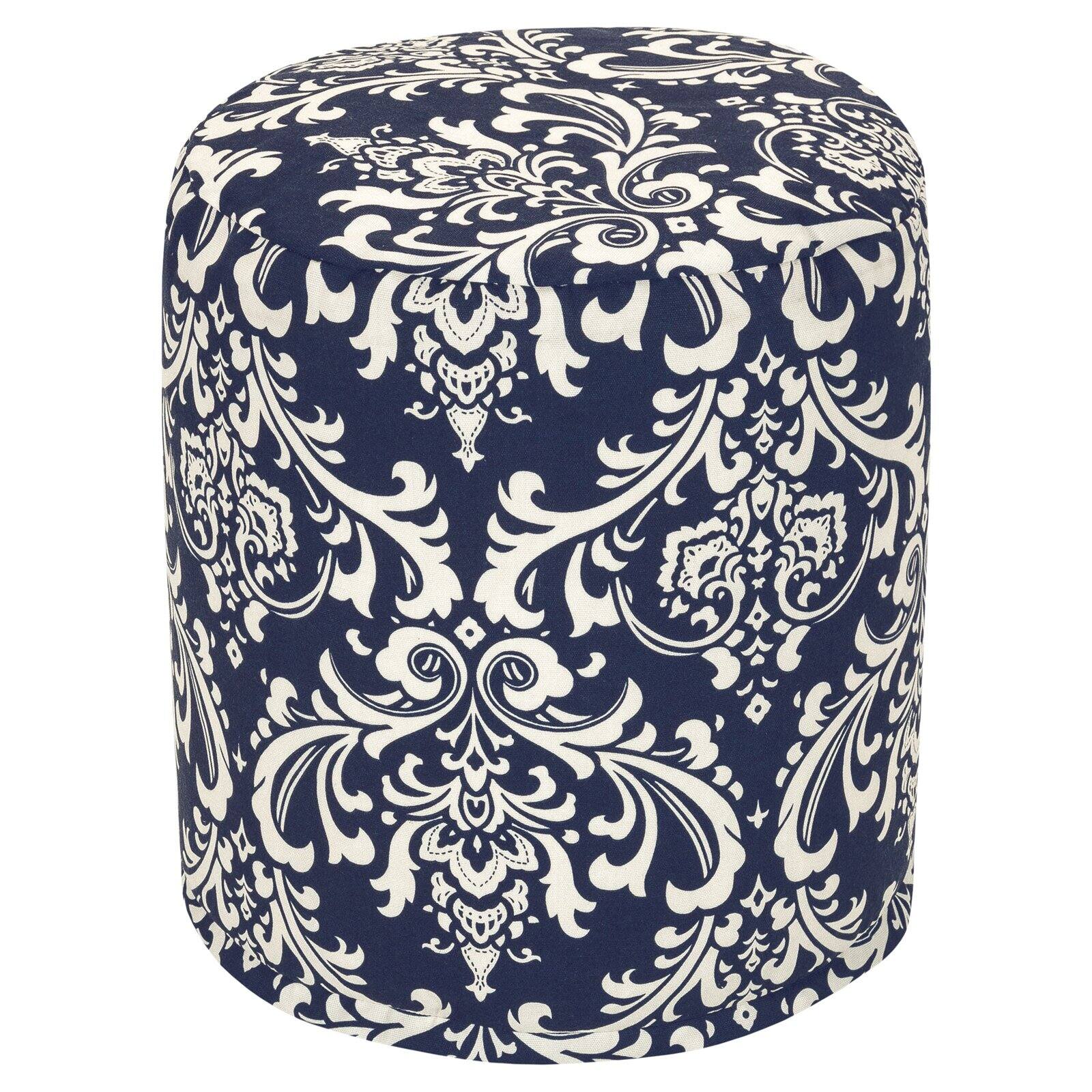 Majestic Home Goods French Quarter Indoor Outdoor Ottoman Pouf
