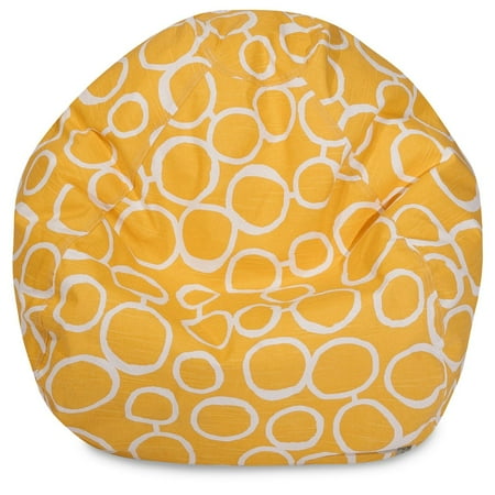 Majestic Home Goods Fusion Large Classic Bean Bag Chair, Multiple Colors