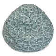 thumbnail image 1 of Majestic Home Goods Small Bean Bag Charlie Emerald, 1 of 6
