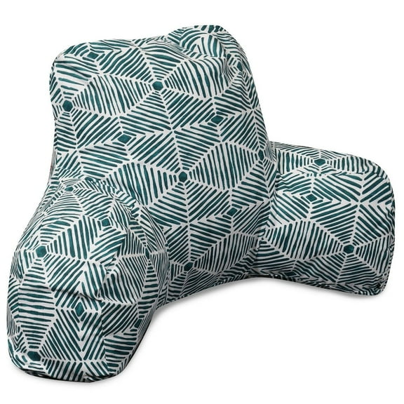 Majestic Home Goods Reading Pillow Charlie Emerald
