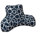 thumbnail image 1 of Majestic Home Goods Reading Pillow Fusion Navy, 1 of 6
