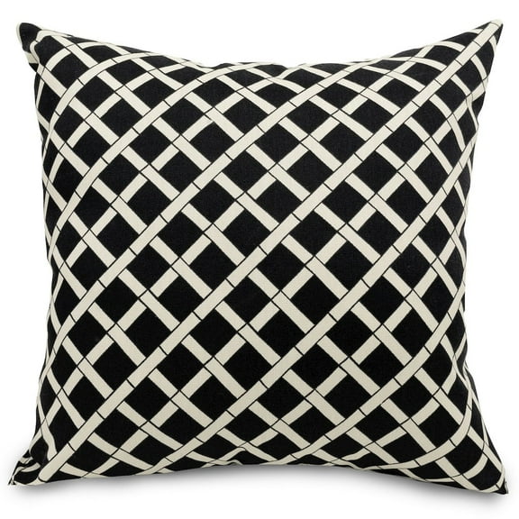 Majestic Home Goods Pillow 24x24 Bamboo Black