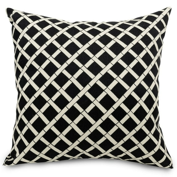 Majestic Home Goods Pillow 24x24 Bamboo Black