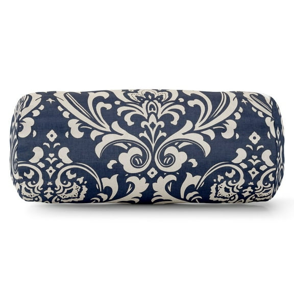 Majestic Home Goods Bolster Pillow French Quarter Navy