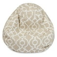 thumbnail image 1 of Majestic Home Goods Small Bean Bag Athens Sand, 1 of 6