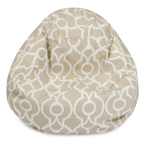 Majestic Home Goods Small Bean Bag Athens Sand