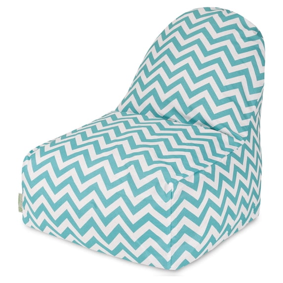 majestic home goods chevron bright indoor outdoor kick-it chair