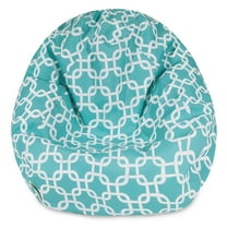 Majestic Home Goods Small Bean Bag Links Teal