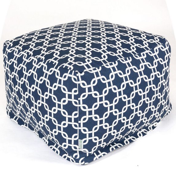 Indoor/Outdoor Links Large Ottoman
