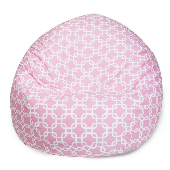 Majestic Home Goods Large Bean Bag Links Pink