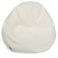 thumbnail image 1 of Majestic Home Goods Large Bean Bag Solid All Sherpa, 1 of 5
