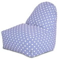 thumbnail image 1 of Majestic Home Goods Lavender Polka Dots Kick-It Chair, 1 of 6