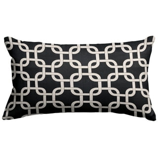 Black and white top outdoor pillows walmart