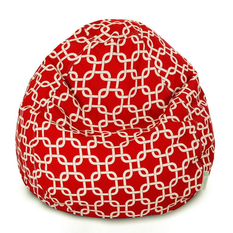 Majestic Home Goods Links Large Classic Bean Bag Chair Multiple Colors Walmart