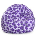 thumbnail image 1 of Majestic Home Goods Links Large Cotton Classic Bean Bag Chair, Multiple Colors, 1 of 5