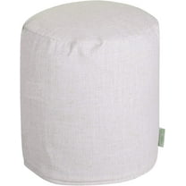 Majestic Home Goods Magnolia Wales Indoor Bean Bag Ottoman Pouf 16" L x 16" W x 17" H