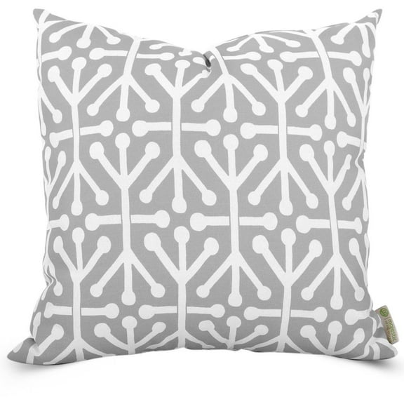 Gray Aruba Large Pillow 20x20