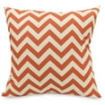 thumbnail image 1 of Majestic Home Goods Pillow 20x20 Chevron Burnt Orange, 1 of 4