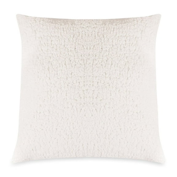 Majestic Home Goods Pillow 20x20 Sherpa Cream