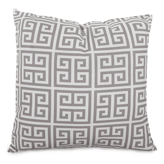 Majestic Home Goods Gray Towers Indoor / Outdoor Large Pillow 20" L x 8" W x 20" H