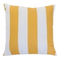 thumbnail image 1 of Majestic Home Goods Indoor Outdoor Yellow Vertical Stripe Large Decorative Throw Pillow 20 in L x 8 in W x 20 in H, 1 of 6