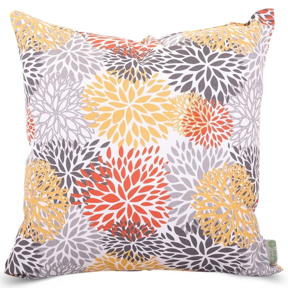 Majestic Home Goods Pillow 24x24 Blooms Citrus