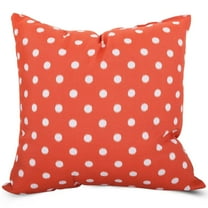 Majestic Home Goods Pillow 24x24 Ikat Dot Orange