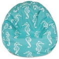 thumbnail image 1 of Majestic Home Goods Seahorse Large Classic Bean Bag Chair, Multiple Colors, 1 of 5