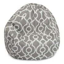 Majestic Home Goods Small Bean Bag Athens Gray