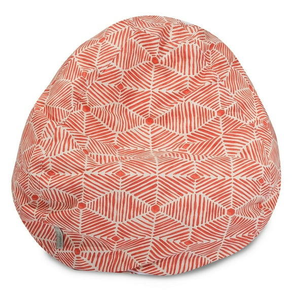 Majestic Home Goods Small Bean Bag Charlie Salmon