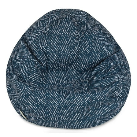 Majestic Home Goods Small Bean Bag South West Navy