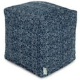 thumbnail image 1 of Majestic Home Goods  South West Indoor / Outdoor Ottoman Pouf Cube, 1 of 5