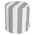 thumbnail image 1 of Majestic Home Goods Vertical Stripe Indoor / Outdoor Fabric Pouf, 1 of 6