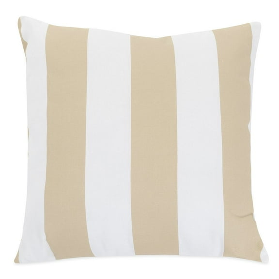 Majestic Home Goods Vertical Stripe Indoor / Outdoor Large Pillow