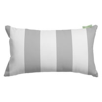 Majestic Home Goods Vertical Stripe Indoor Outdoor Small Decorative Throw Pillow