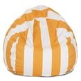 thumbnail image 1 of Majestic Home Goods Vertical Stripe Large Classic Bean Bag Chair, Multiple Colors, 1 of 5