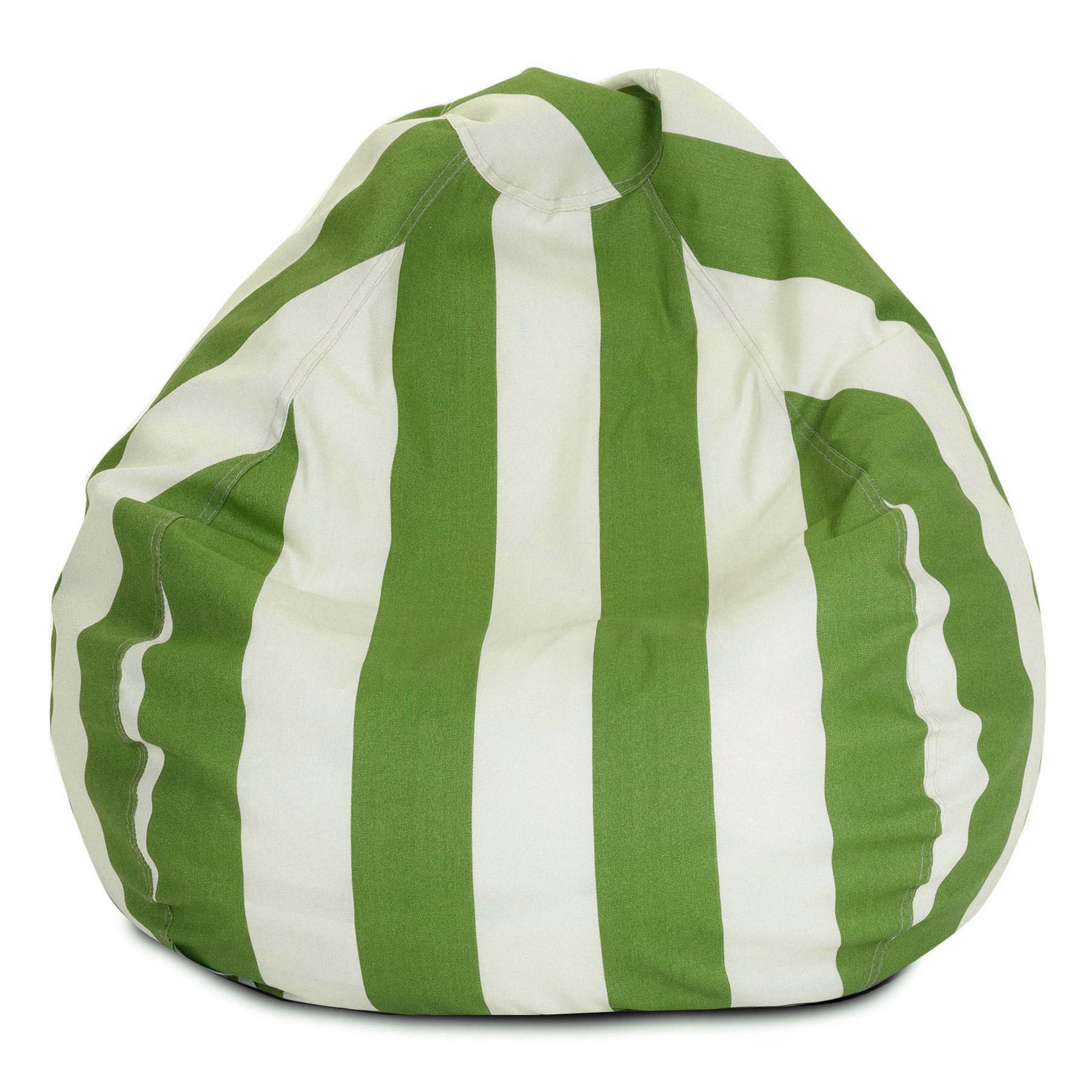 Majestic Home Goods Vertical Stripe Small Bean Bag