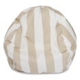 thumbnail image 1 of Majestic Home Goods Vertical Stripe Small Bean Bag, 1 of 5