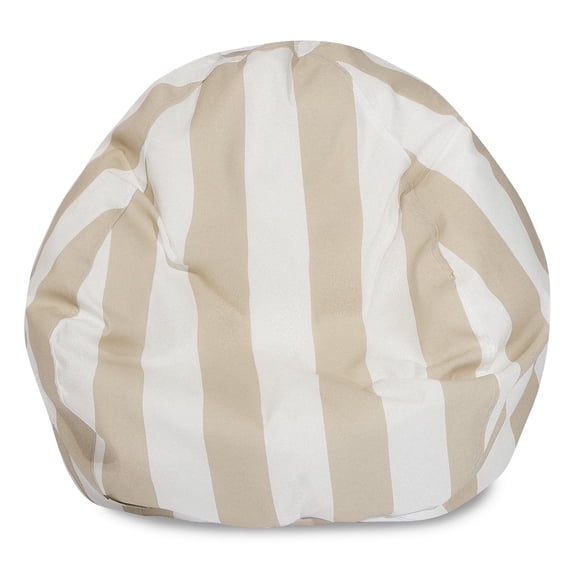 Majestic Home Goods Vertical Stripe Small Bean Bag