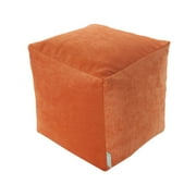 Majestic Home Goods Villa Indoor Ottoman Pouf Cube