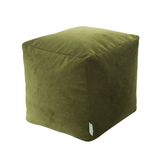 Majestic Home Goods Villa Indoor Ottoman Pouf Cube