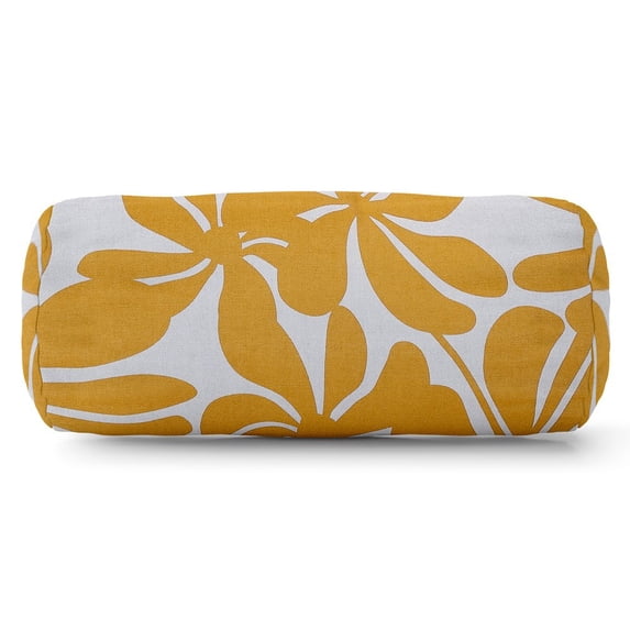Majestic Home Goods Bolster Pillow Plantation Yellow