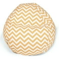 thumbnail image 1 of Majestic Home Goods Zig Zag Small Bean Bag, 1 of 6