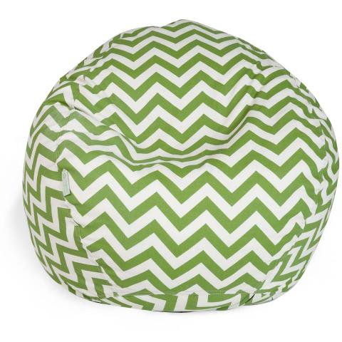 Majestic Home Sage Chevron Small Classic Bean Bag